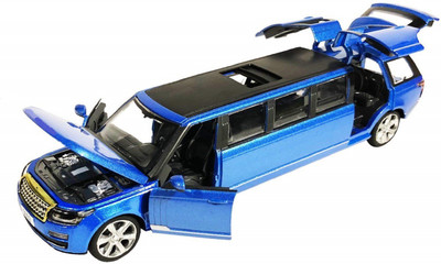 

Nightstar Pull Back and Go Metal Car with Music and Doors Open System(minimum. Age 3 yrs)(Blue)