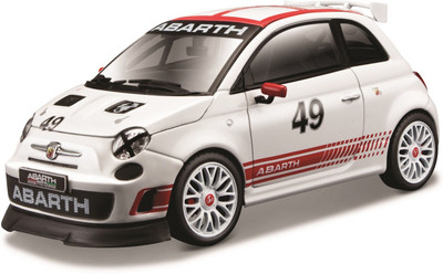 

Bburago 1/24 Scale Abarth 500 Assetto Corse (White)(White)