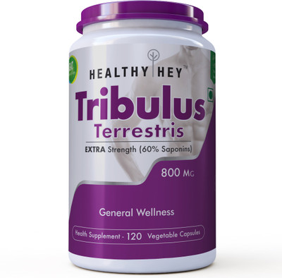 

HealthyHey Nutrition Nutrition Tribulus Terrestris - 120 Count 60% Saponins - 800Mg Maximum Strength(800 mg)