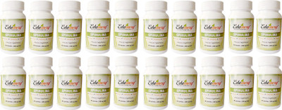 

Erbzenerg Erbzenerg Spirulina 60 Capsules | 500mg(Pack of 20)(500 mg)