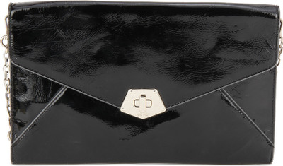 

Nine West Women Brown Fabric Wallet, Black