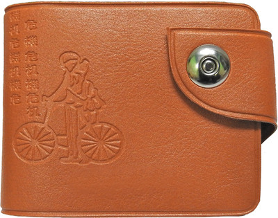 

Hornwood Boys Tan Artificial Leather Wallet(2 Card Slots)
