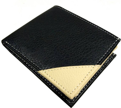 

Quetzal Men Black, Beige Artificial Leather Wallet(5 Card Slots), Beige;black