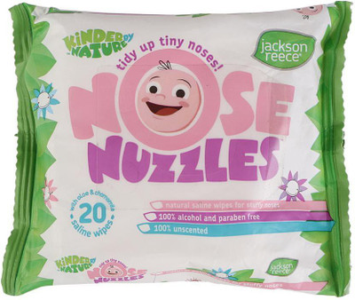 

Jackson Reece Kinder By Nature Nose Nuzzles Wipes(20 Pieces)