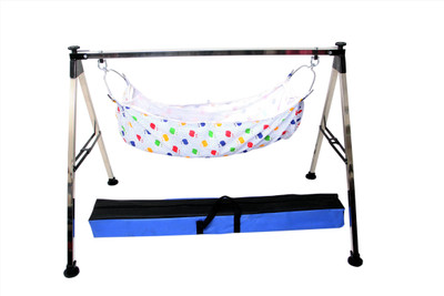 

Rekha Fashion Hub GHODIYU FOLDING CRADLE PLAIN(STAINLESS STEEL, Multicolor)