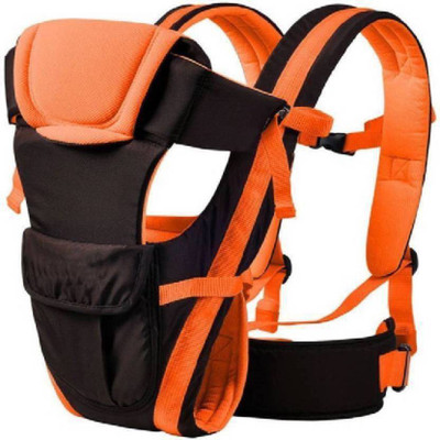 

NCY Baby Carrier Shoulder Belt Sling Backpack Baby Holding Strap Adjustable Carry Bag Baby Carrier (Orange, Front carry facing out) Baby Carrier(Orange, Front carry facing out)