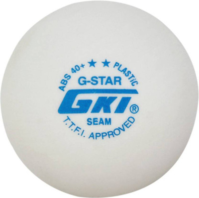 GKI GStar Table Tennis Ball(Standard, Pack of 96, White)