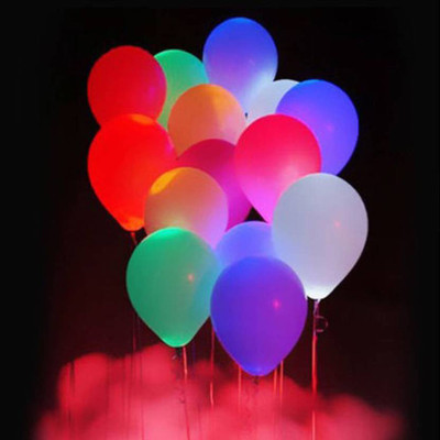 

CASTO Solid SMART Led Balloon For Christmas Party/birthday Party/decoration Balloon/baby Shower/anniversary Parties (Multi Color Pack Of 20) Balloon(Multicolor, Pack of 20)