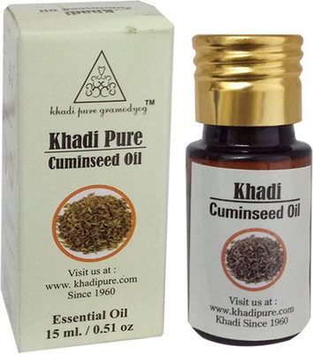 

Khadi Pure Herbal Cuminseed Essential Oil Pack Of 2 Pcs-15ml Each(30 ml)