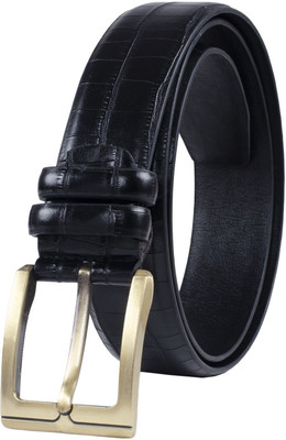 

Winsome Deal Men Casual Blue Artificial Leather Belt, Black, Winsome Deal Men Casual Black Artificial Leather Belt