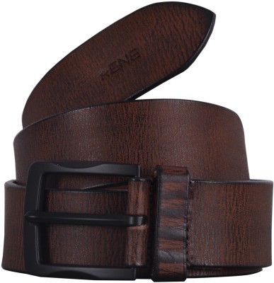 

Rene Men Casual Brown Genuine Leather Belt