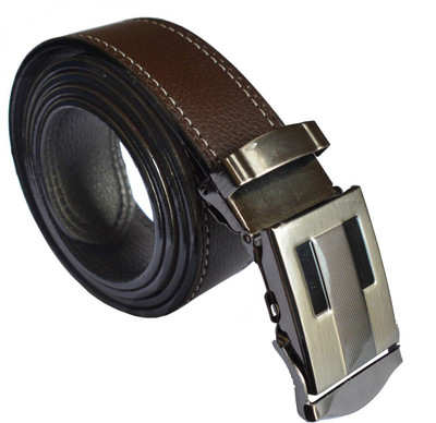 

Sun Shopping Men Formal Brown Synthetic Belt