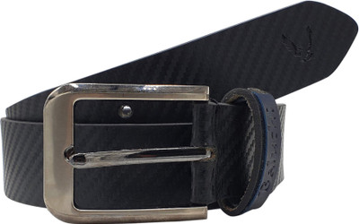 

Baluchi Men Casual Black Genuine Leather Belt