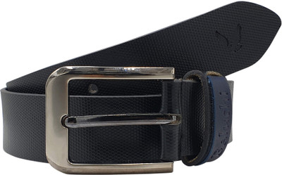 

Baluchi Men Casual Black Genuine Leather Belt