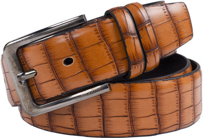 

Winsome Deal Men Formal Tan Artificial Leather Belt