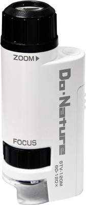 

Kenko Pocket Microscope 60x-120x Zoom STV-120m Microscope Digital Monocular(60, Black, White)