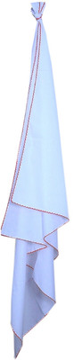 

PEUBUD Plain  Swadding Baby Blanket(Cotton, White