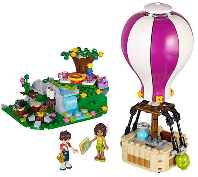 

Bestie Toys Girl Friends Kid 260pcs Blocks Heartlake Hot Air Balloons Building Blocks Toys for Children(Multicolor)