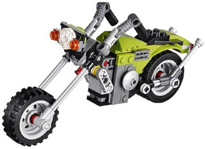 

Sanyal 129 pcs 3 in 1 Architect Highway Cruiser Bike Block Construction Set Toy (Multicolored)(Multicolor)