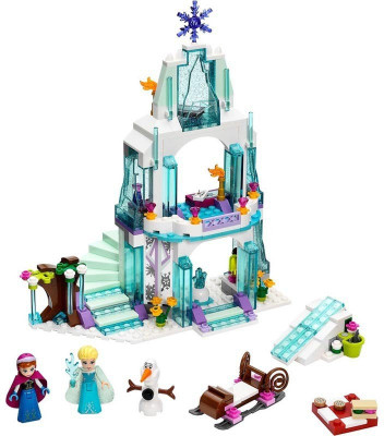 

Bestie Toys Princess Elsa's Sparkling Ice Castle - Set of 299 Pieces(Multicolor)