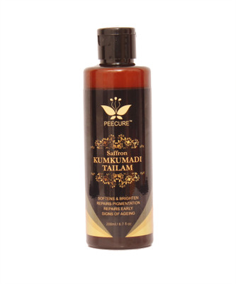 

Peecure Ayuravedic Kumkumadi Tailam Pure Saffron oil(200 ml)