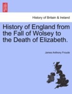 History of England from the Fall of Wolsey to the Death of Elizabeth.(English, Paperback, Froude James Anthony)