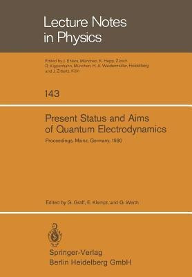 Present Status and Aims of Quantum Electrodynamics(English, Paperback, unknown)