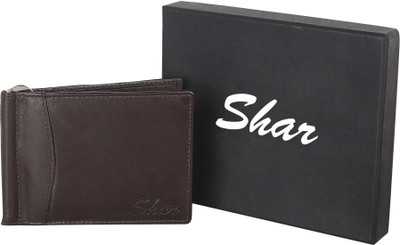 

SHAR SmartBuy Hunter Leather Ultra Thin 6 Card Holder(Set of 1, Brown)