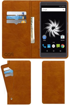 ACM Flip Cover for Yu Yureka Note(Gold, Cases with Holder, Pack of: 1)