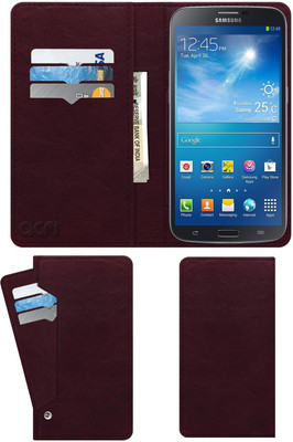 ACM Flip Cover for Samsung Galaxy Mega 5.8(Maroon, Cases with Holder, Pack of: 1)
