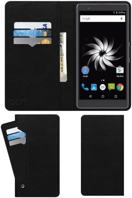 ACM Flip Cover for Yu Yureka Note(Black, Cases with Holder, Pack of: 1)