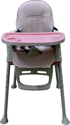 

SYGA High Chair for Baby Kids,Safety Toddler Feeding Booster Seat Dining Table Chair with Cushion (Pink)(Pink)