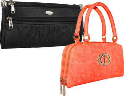 

Element Cart Casual, Formal, Party Multicolor Clutch