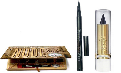 

iba halal care iba kajal with eye shadow and eyeliner(Set of 3)