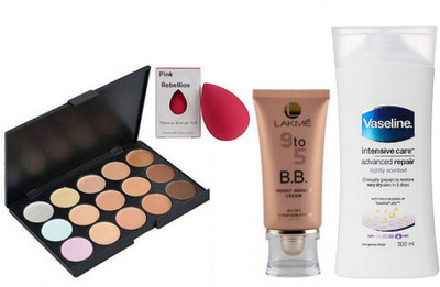 

Pink rebellion combo kit(Set of 4)