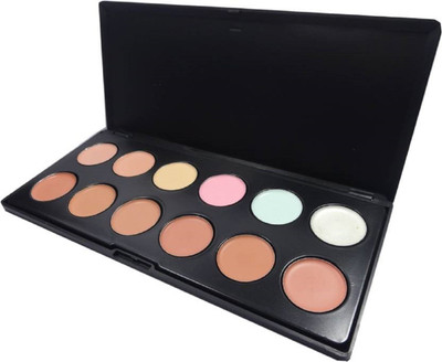 

Imported Contouring High ligting 12 Color Rich Multi Shade Concealer Palette Concealer(Rich Natural)
