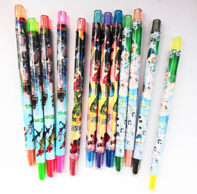 

MEHTA Twisting Crayons -Set Of 12(Multicolor)