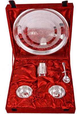 

GS Museum Pack of 5 Dinner Set(Silver Plated)