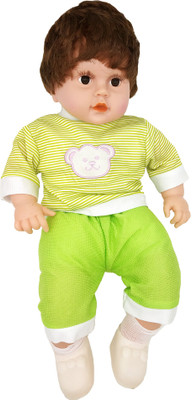 

Disney Realistic Cute Boy Baby Doll(Green)