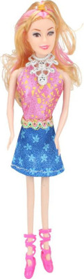 

Genextonline TOYS HAPPY GIRL DOLL SERIES WITH DOLL DRESSES SET FOR KIDS(Pink)