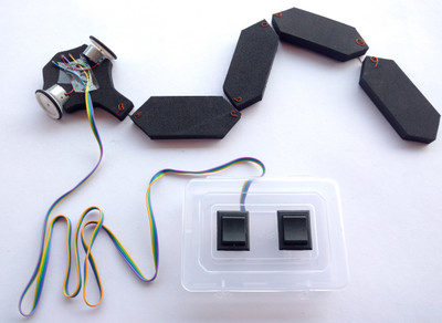 

ES Solutions pvt ltd OPC Robotic snake DIY Motor Control Electronic Hobby Kit