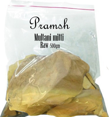 

PRAMSH 100% Geniune Multani Mitti Raw (Fuller's Earth In Pieces Form) 500gm(500 g)