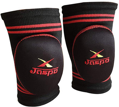 Jaspo Knee-Expert(Knee Guard)(MEDIUM) Skating Knee Guard(, Red