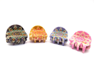 

Akki Collection glossy hair clip Hair Clip(Multicolor)