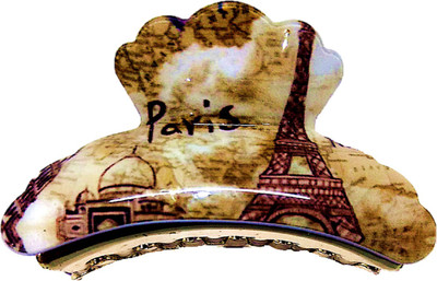 

Proplady Designer Paris Collection (L Size) Printed Double Layered Butterfly Clutch for Girls & Women|Girls Hair Accessories Hair Clip, Hair Claw, Bun Clip, Banana Clip, Back Pin(Multicolor)