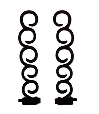 

Param 2 Pieces french hair braider hair style tool twist styling accessories Hair Accessory Set(Black)