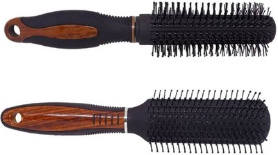 

PELO Combo Of 2 Professional Hair Brushes, Hair Brush For Men And Women Use, Hair Styling Accessories For Girls And Boys, Pack Of 1