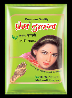 

Prem Dulhan Mehandi Powder Hair Color(Natural)