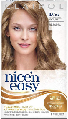 

Clairol Permanent Color, Natural Medium Ash Blonde 1 ea Hair Color(Ash Blonde)