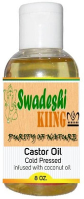 

SWADESHI KIING Pure Castor Oil 200ml Hair Oil(100 ml)